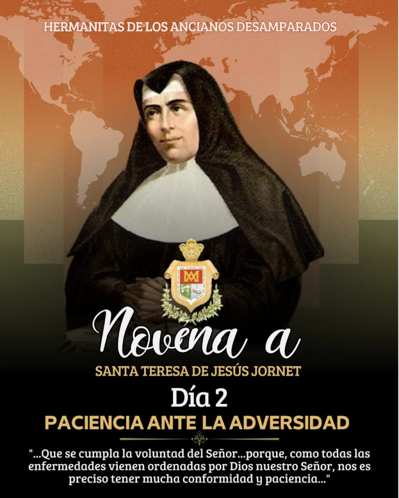 Novena a Santa Teresa Jornet. Día 2: Paciencia ante la adversidad