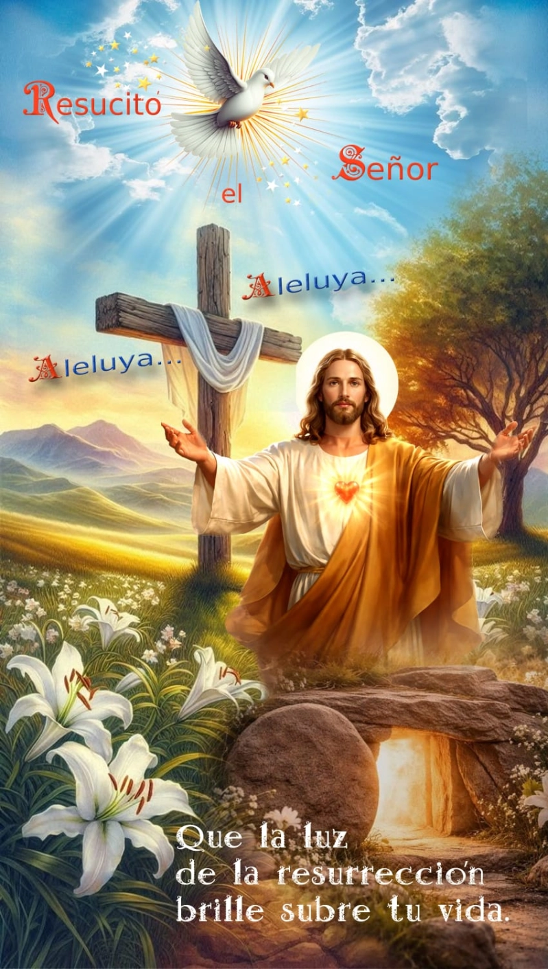 ¡¡Alegraos!! ¡¡Jesús ha resucitado!!