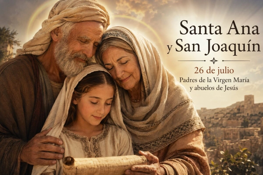 ¡Feliz día de San Joaquín y Santa Ana!